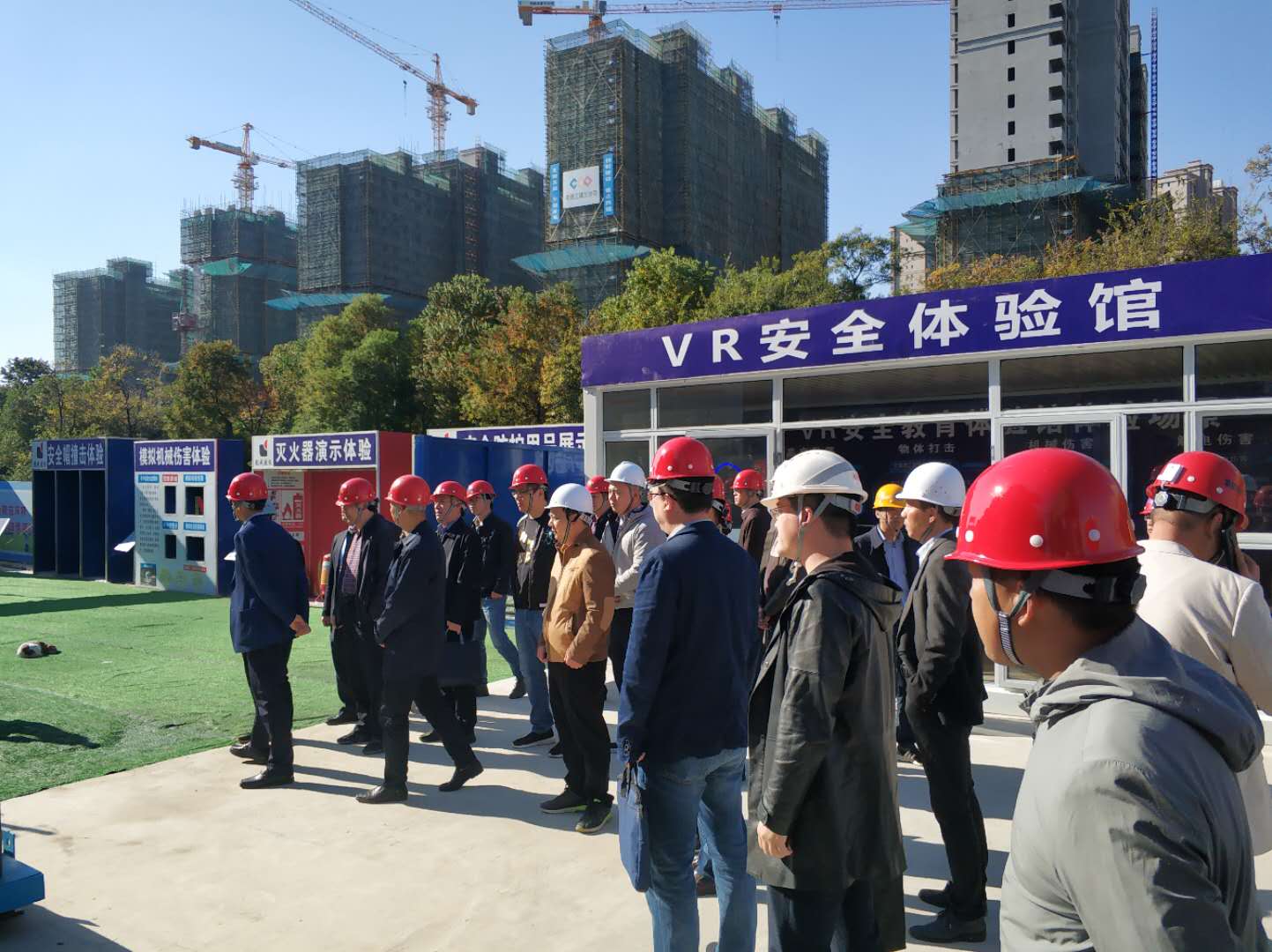 市安全生产第四督导组巡查睦水香邻花园项目C/E地块安全生产工作情况